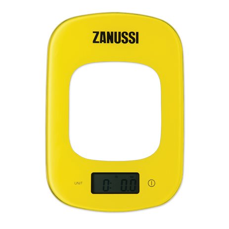 Zanussi Venezia Κίτρινη Ψηφιακή Ζυγαριά Κουζίνας 5Kg