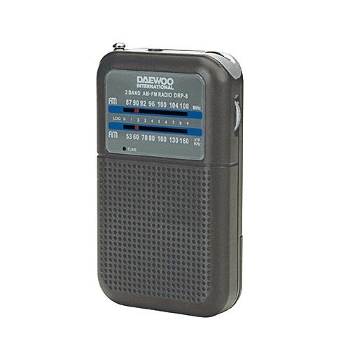 DAEWOO DRP-8G Φορητό αναλογικό ραδιόφωνο AM/FM με τηλεσκοπική κεραία