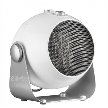 Olimpia Splendid Caldo Design Κεραμικό Αερόθερμο Δαπέδου 1800W White
