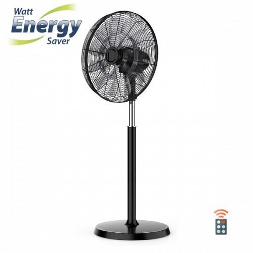 Telemax 30-4517 Ανεμιστήρας Ορθοστάτης 90W Διαμέτρου 45cm με Τηλεχειριστήριο (FS45-DC17ARL)