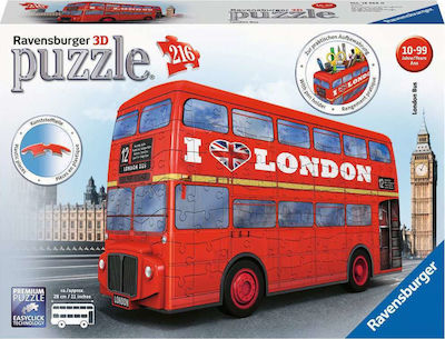 Puzzle London Bus 3D 216 Κομμάτια 12534