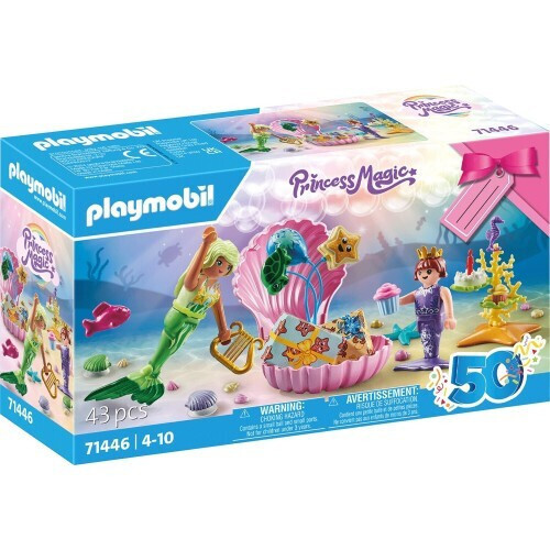 Playmobil Princess Magic Πάρτυ Γενεθλίων Με Γοργόνες για 4 ετών 71446