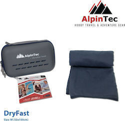 Πετσέτα Microfiber DryFast XL 75x150 Navy MS-XL-NV Alpintec 4891321282222