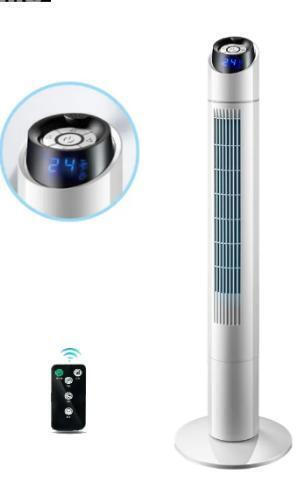 ΑΝΕΜΙΣΤΉΡΑΣ ΠΥΡΓΟΣ 50W 110CM ΠΕΡΙΣΤΡΕΦΟΜΕΝΟΣ ΜΕ ΤΗΛΕΧΕΙΡΙΣΤΉΡΙΟ 02-00410