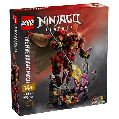 Lego Ninjago The Fire Knight Mech για 14+ Ετών 996τμχ Κωδικός: 71846
