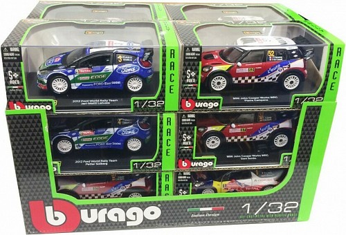 Bburago 1:32 Race Rally Assort 18/41101 (Διάφορα Σχέδια)