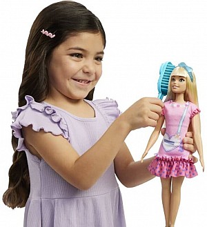 Παιχνιδολαμπάδα Mattel My First Barbie - Η πρώτη μου Barbie 34cm (HLL19)