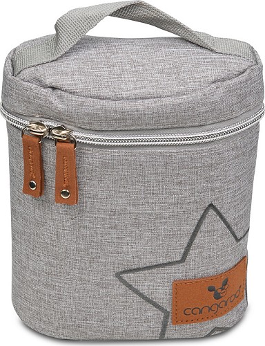 Cangaroo Βρεφική Ισοθερμική Τσάντα Charlie Light Grey 3800146265588