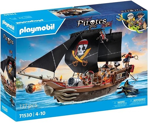 Playmobil Pirates Πειρατική Ναυαρχίδα για 4-10 ετών 71530