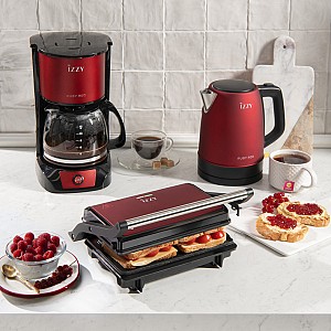 Izzy Panini Ruby Red IZ-2027 224554 Τοστιέρα