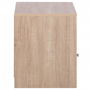 B2bmarkt ΚΟΜΟΔΙΝΟ ΜΕΛΑΜΙΝΗΣ MALORY HM2205.04 SONAMA-ΓΚΡΙ 40x40x50