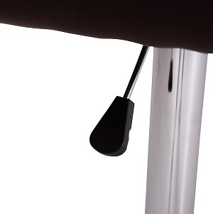 B2bmarkt ΣΚΑΜΠΟ ΜΠΑΡ ΠΕΡΙΣΤΡΕΦΟΜΕΝΟ DIANA HM202.23 ΚΑΦΕ PU--ΜΕΤΑΛΛΟ ΧΡΩΜΙΟ 44x52x109Υεκ.