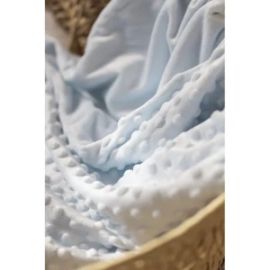 Interbaby Κουβέρτα Αγκαλιάς 80X110 Coral Flecce Blue 00881-01